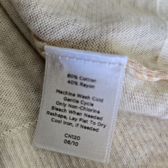 Talbots Button Front Cardigan Sweater Size XLarge - Picture 6 of 6